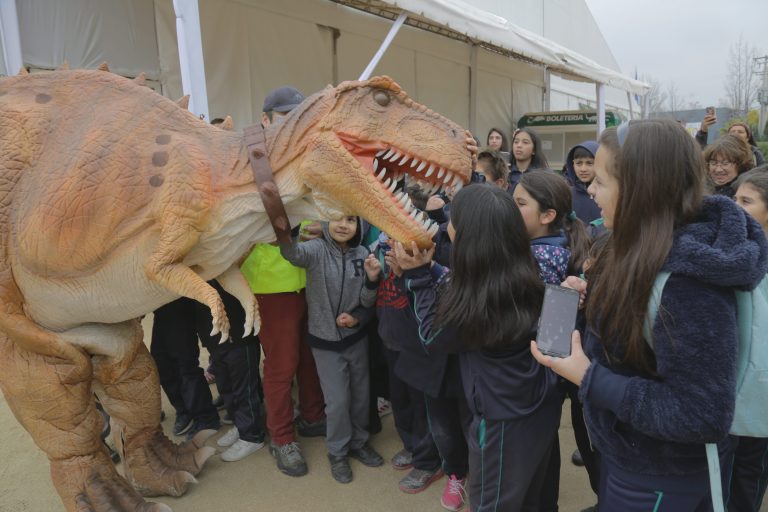 1200 alumnos de colegios municipales de Quilpué podrán visitar de forma gratuita atractiva Expo Dinosaurios