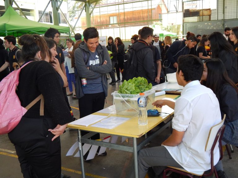 Liceo Comercial celebró “Día de la Ciencia” con atractiva muestra estudiantil