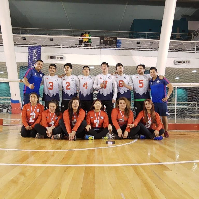 Estudiantes del COGGZAI obtuvieron tercer lugar en Sudamericano de Goalball junto a selección chilena