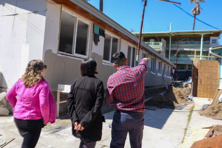Avanzan obras de mejoramiento en Liceo Comercial de Quilpué
