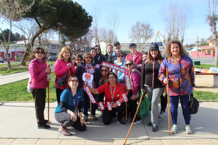 QUILPUÉ: CECOSF EL RETIRO CONVOCÓ A LA COMUNIDAD A UN RECORRIDO POR LA PROMOCIÓN DE LA ACTIVIDAD FÍSICA Y VIDA SANA