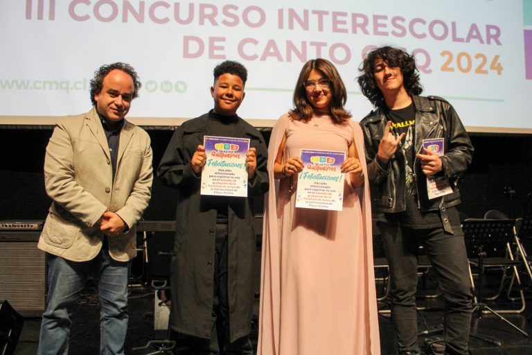 CON GRAN ÉXITO FINALIZA LA 3ERA EDICIÓN DEL CONCURSO INTERESCOLAR “TALENTOS QUILPUEÍNOS