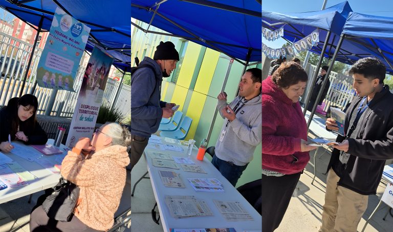 CESFAM Belloto Sur acerca a la comunidad con Feria de Salud