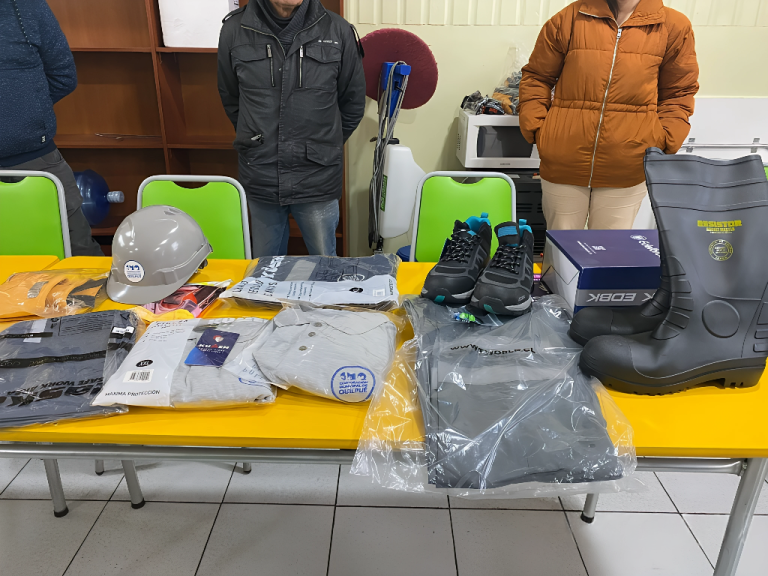 Corporación Municipal de Quilpué entrega implementación de seguridad a su equipo de mantención