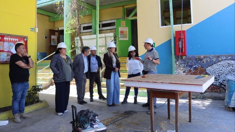 AUTORIDADES VISITAN LAS OBRAS DE CONSERVACIÓN DE TRES ESTABLECIMIENTOS