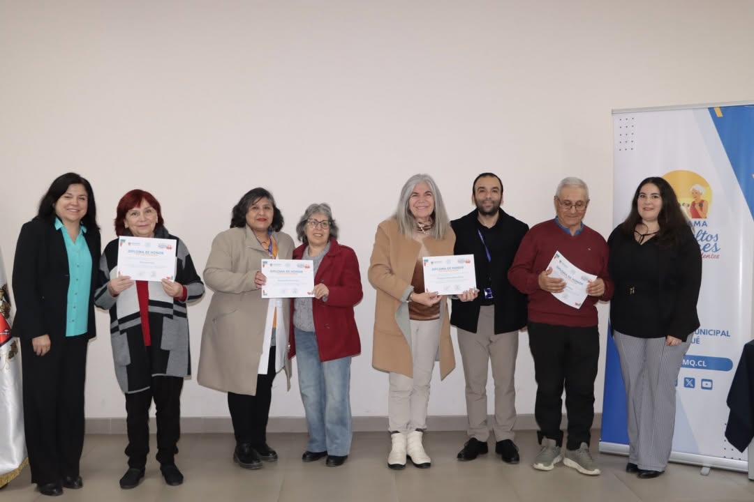 Quilpué fortalece una red de líderes comunitarios para promover la estimulación funcional en personas mayores