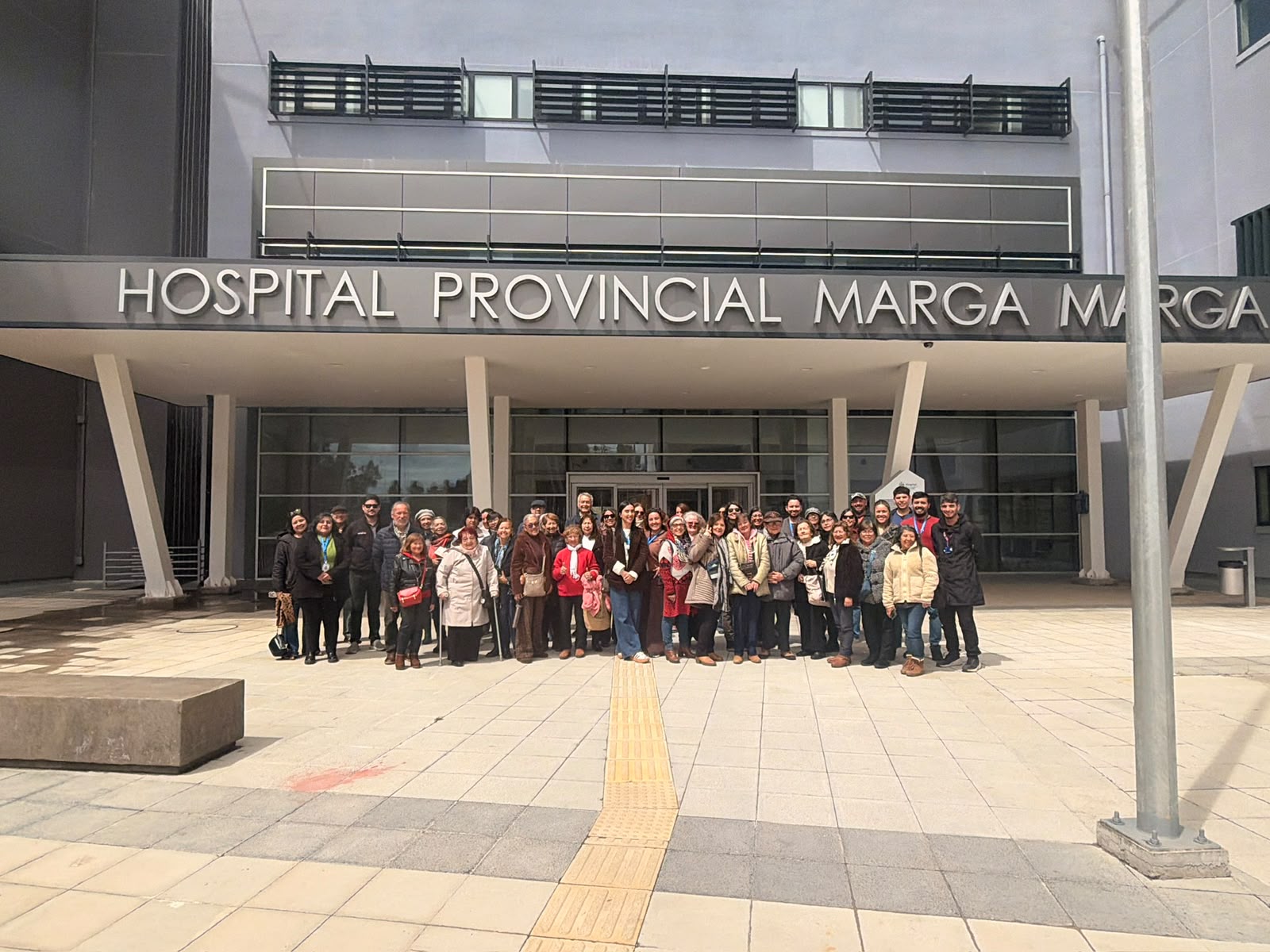 CONSEJOS DE SALUD DE QUILPUÉ CONOCIERON LAS NUEVAS DEPENDENCIAS DEL HOSPITAL PROVINCIAL MARGA MARGA